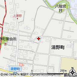 群馬県前橋市清野町312周辺の地図