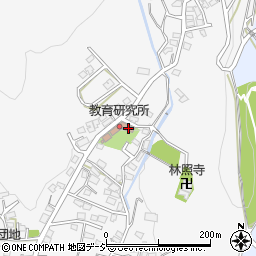 桐生市役所　教育委員会教育研究所相談専用周辺の地図