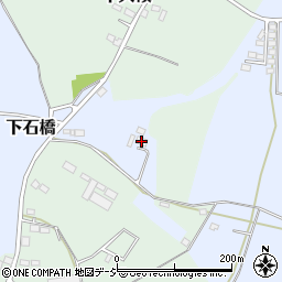 栃木県下野市下石橋646-1周辺の地図