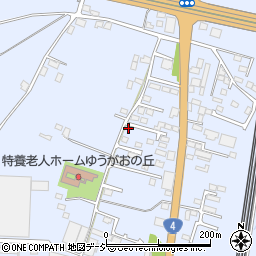 栃木県下野市下石橋483-8周辺の地図