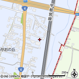 栃木県下野市下石橋174周辺の地図
