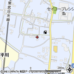 栃木県栃木市都賀町家中2171周辺の地図