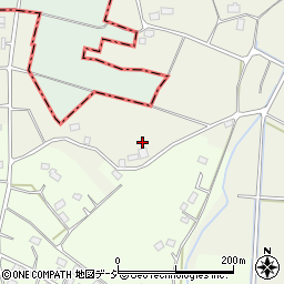 栃木県下野市細谷348-1周辺の地図