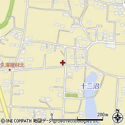 群馬県前橋市大前田町1550-62周辺の地図