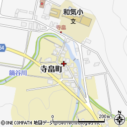 石川県能美市寺畠町丁周辺の地図