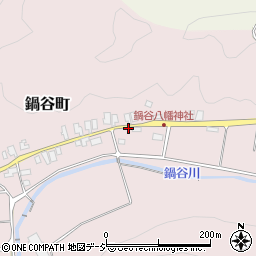 石川県能美市鍋谷町ホ167-1周辺の地図