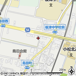 石川県小松市島田町リ73周辺の地図