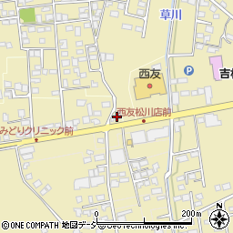 長野県北安曇郡松川村5723-6周辺の地図