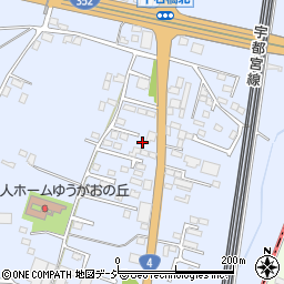 栃木県下野市下石橋482-7周辺の地図