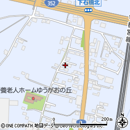 栃木県下野市下石橋482-3周辺の地図