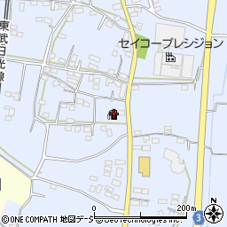 栃木県栃木市都賀町家中2173周辺の地図