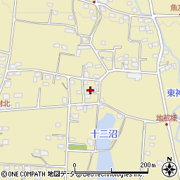 群馬県前橋市大前田町1550-38周辺の地図