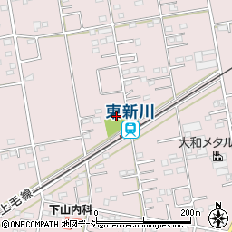 東新川駅北公園周辺の地図