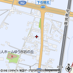 栃木県下野市下石橋482周辺の地図