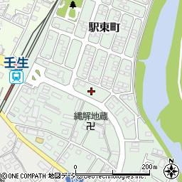 栃木県下都賀郡壬生町駅東町14周辺の地図