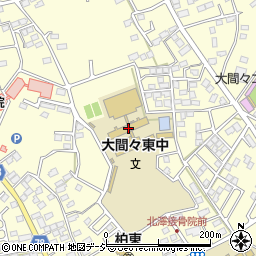 市立大間々東中学校周辺の地図