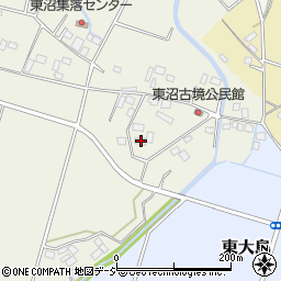 栃木県真岡市東沼1151周辺の地図