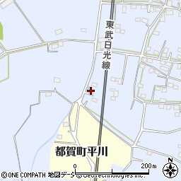 栃木県栃木市都賀町家中2142-3周辺の地図