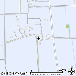 栃木県栃木市都賀町家中1268周辺の地図
