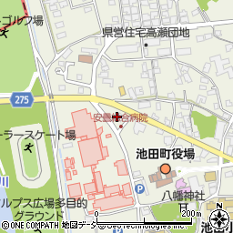 日本調剤北アルプス薬局周辺の地図
