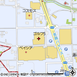 スポーツデポ前橋吉岡店周辺の地図