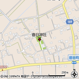 茨城県水戸市田谷町1周辺の地図