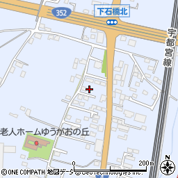 栃木県下野市下石橋481周辺の地図