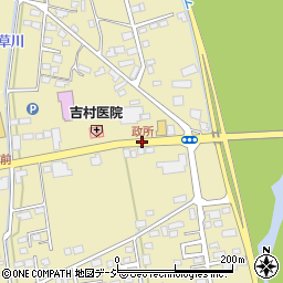 政所周辺の地図