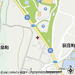 群馬県前橋市荻窪町418周辺の地図