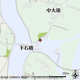 栃木県下野市下石橋641-4周辺の地図