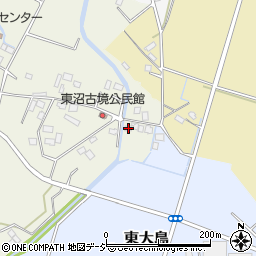 栃木県真岡市東沼1155周辺の地図