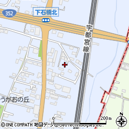 栃木県下野市下石橋184周辺の地図