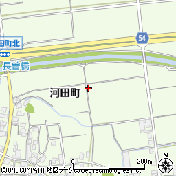 石川県小松市河田町ホ周辺の地図