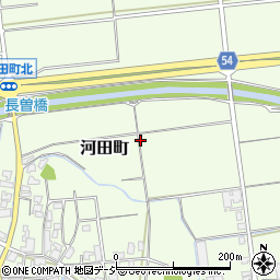 石川県小松市河田町（ホ）周辺の地図