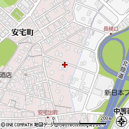 石川県小松市安宅町乙周辺の地図