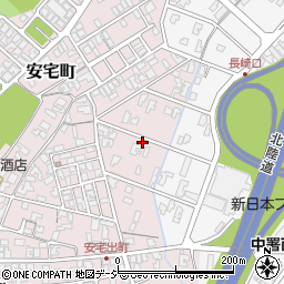石川県小松市安宅町（乙）周辺の地図