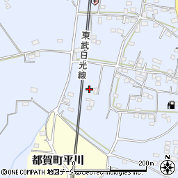 栃木県栃木市都賀町家中2145周辺の地図