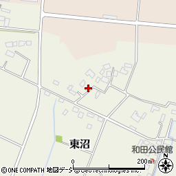栃木県真岡市東沼353周辺の地図
