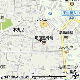 栃木県下都賀郡壬生町本丸2丁目12-10周辺の地図