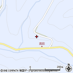 長野県東筑摩郡筑北村坂井高萩8805周辺の地図