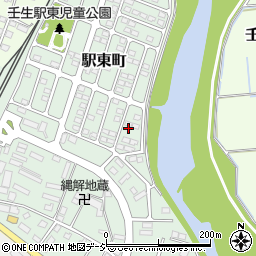 栃木県下都賀郡壬生町駅東町21周辺の地図