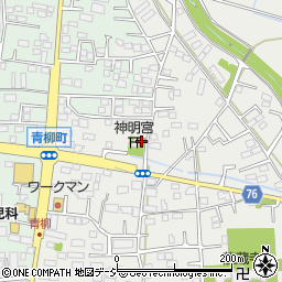 龍蔵寺町公民館周辺の地図