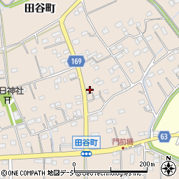 茨城県水戸市田谷町262周辺の地図