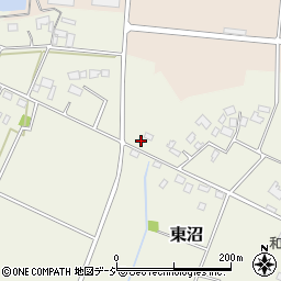 栃木県真岡市東沼196-2周辺の地図