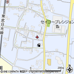 栃木県栃木市都賀町家中2175周辺の地図