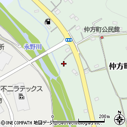 栃木県栃木市仲方町162周辺の地図