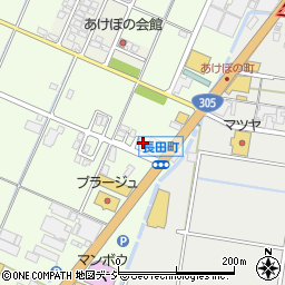 石川県小松市長田町ロ30-9周辺の地図