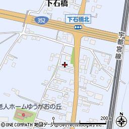 栃木県下野市下石橋466周辺の地図