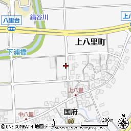 石川県小松市上八里町周辺の地図
