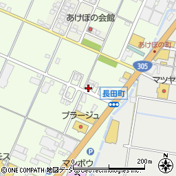 石川県小松市長田町ロ30-3周辺の地図